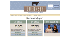 Desktop Screenshot of guernseyrealestateco.com